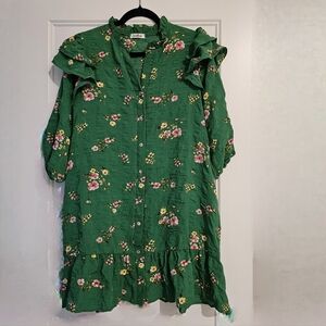 GeeGee Floral Dress sz medium